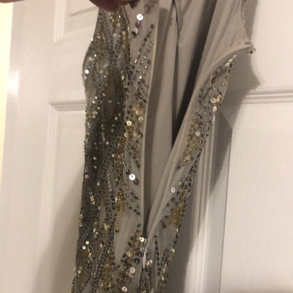 Pissaro Nights Beaded Dress Very Well Made- Like New Condition-Figure Flattering - Picture 10 of 12